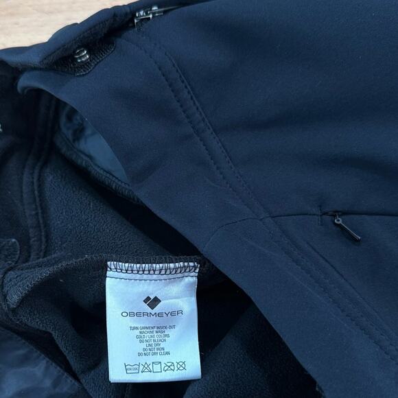 Obermeyer Hillary Stretch Softshell Ski Pant Black Size 2 - Picture 8 of 10